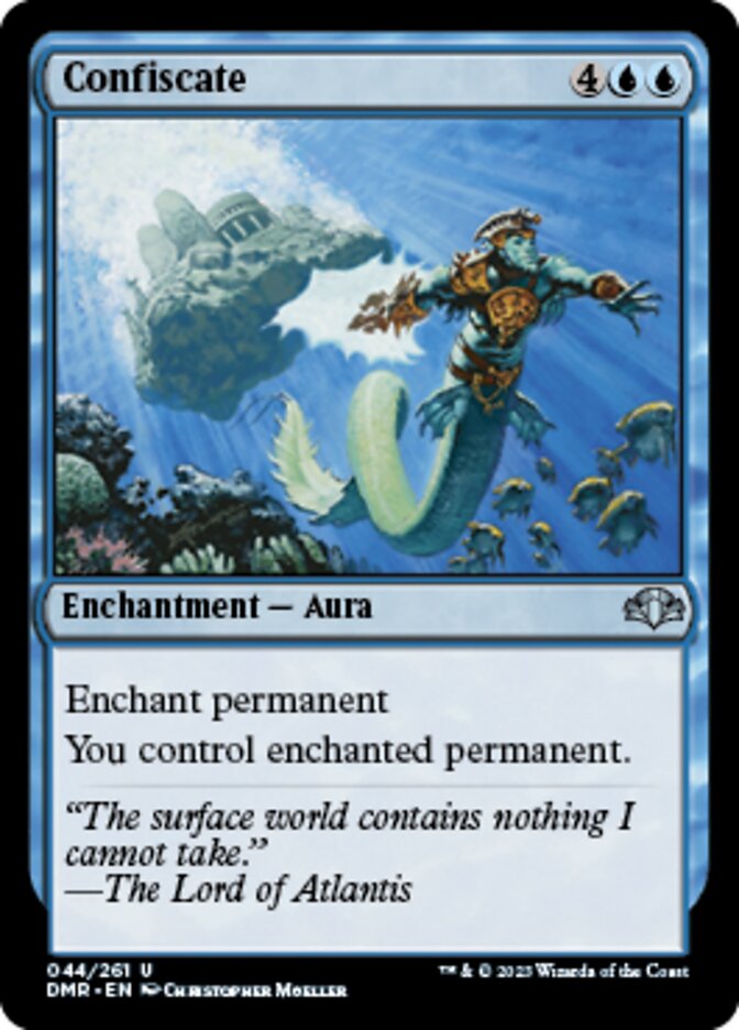 Confiscate (DMR-044) - Dominaria Remastered [Uncommon]