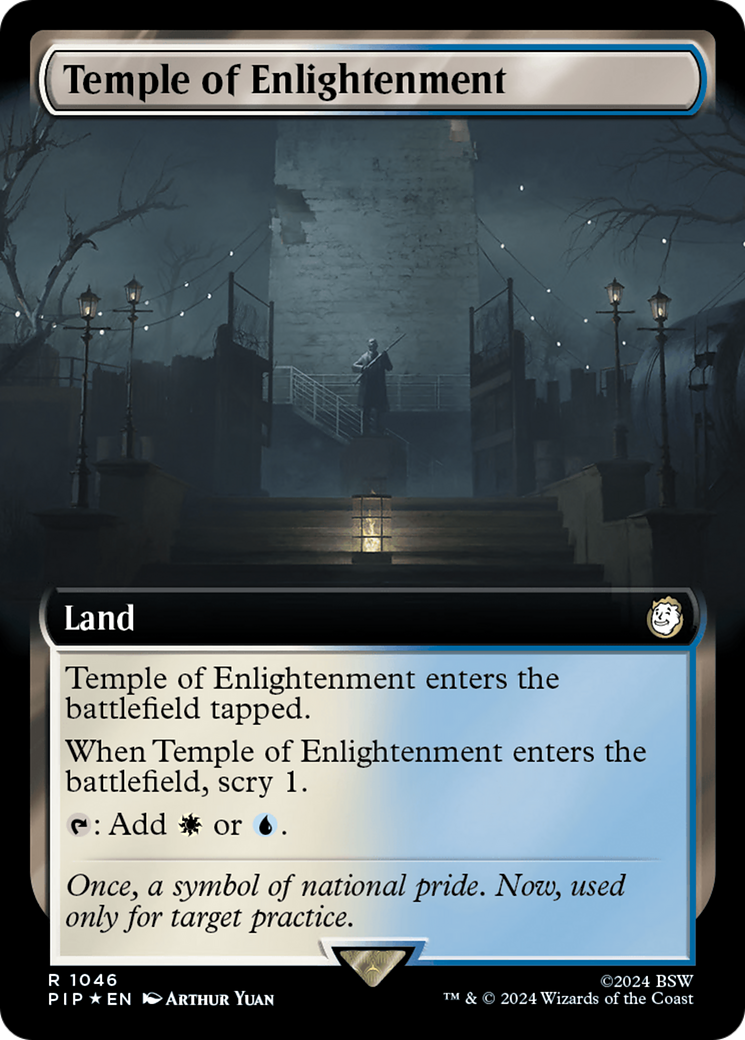 Temple of Enlightenment (PIP-1046) - Fallout: (Extended Art) Foil [Rare]