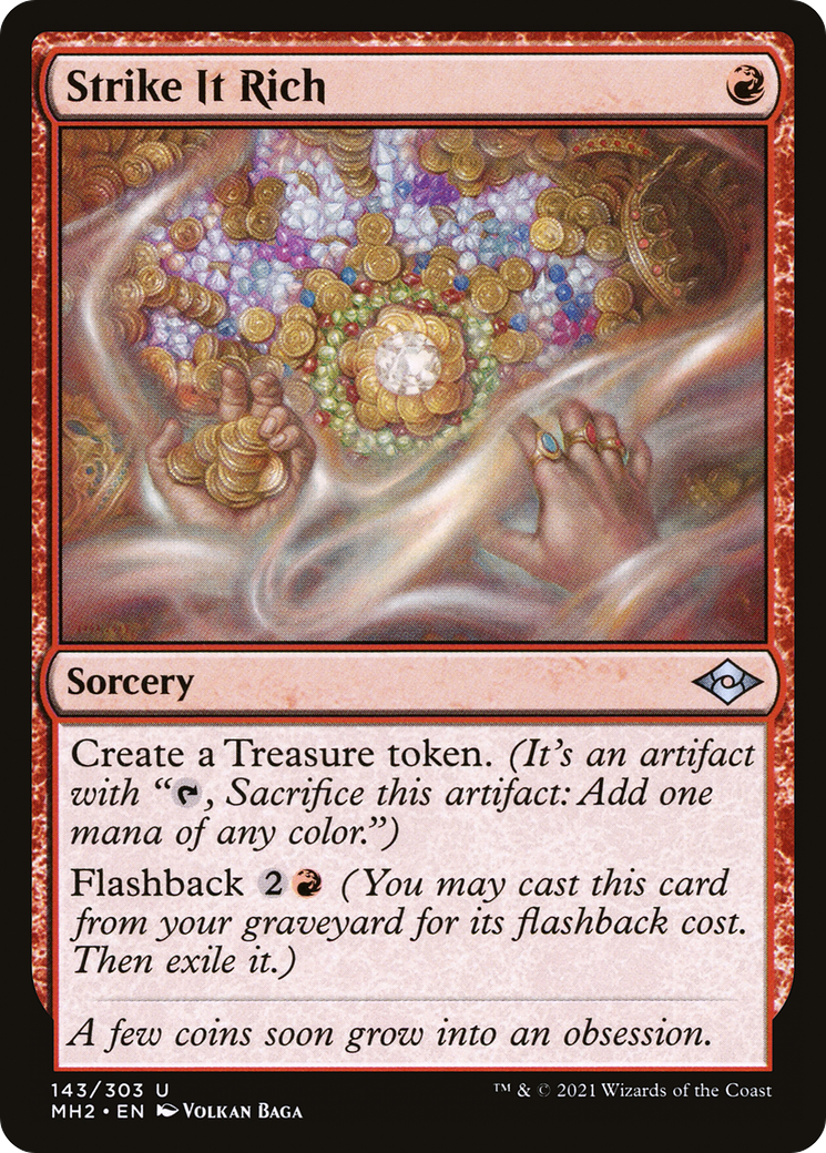 Strike It Rich (MH2-143) - Modern Horizons 2 Foil [Uncommon]