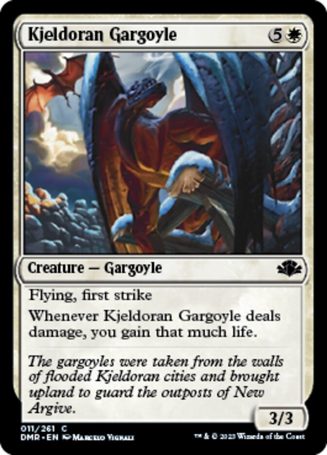 Kjeldoran Gargoyle (DMR-011) - Dominaria Remastered [Common]