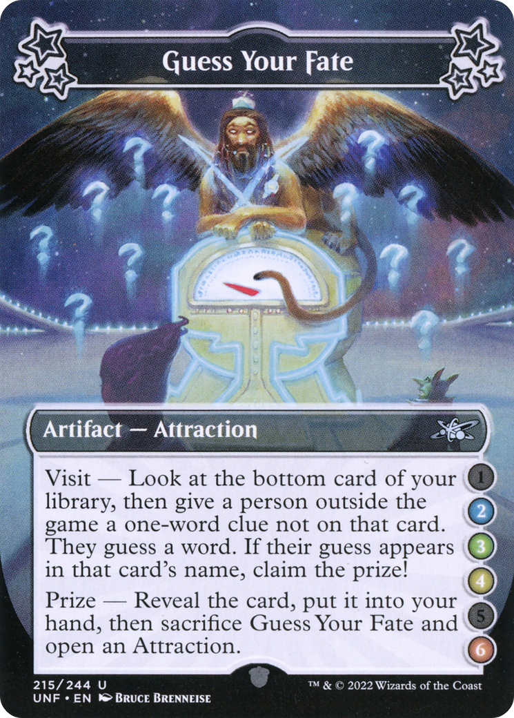 Guess Your Fate (UNF-215A) - Unfinity [Uncommon]