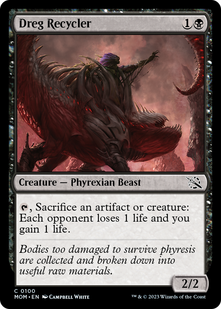 Dreg Recycler (MOM-100) - March of the Machine [Common]