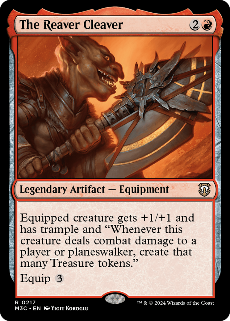 The Reaver Cleaver (M3C-217) - Modern Horizons 3 Commander Foil [Rare]