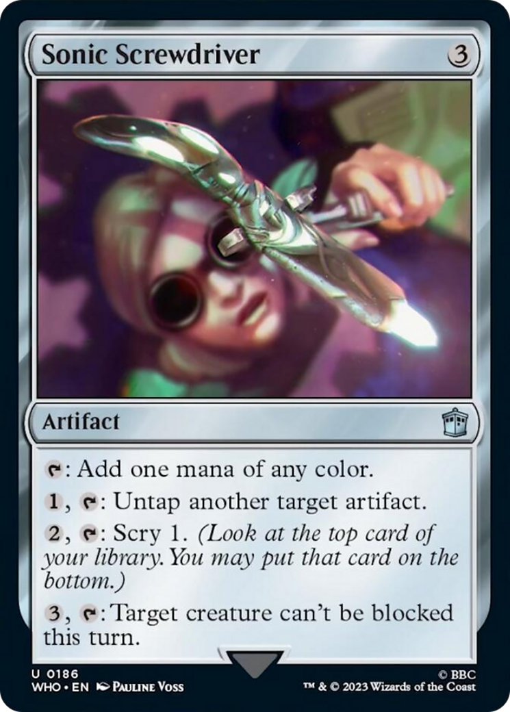 Sonic Screwdriver (WHO-186) - Doctor Who [Uncommon]