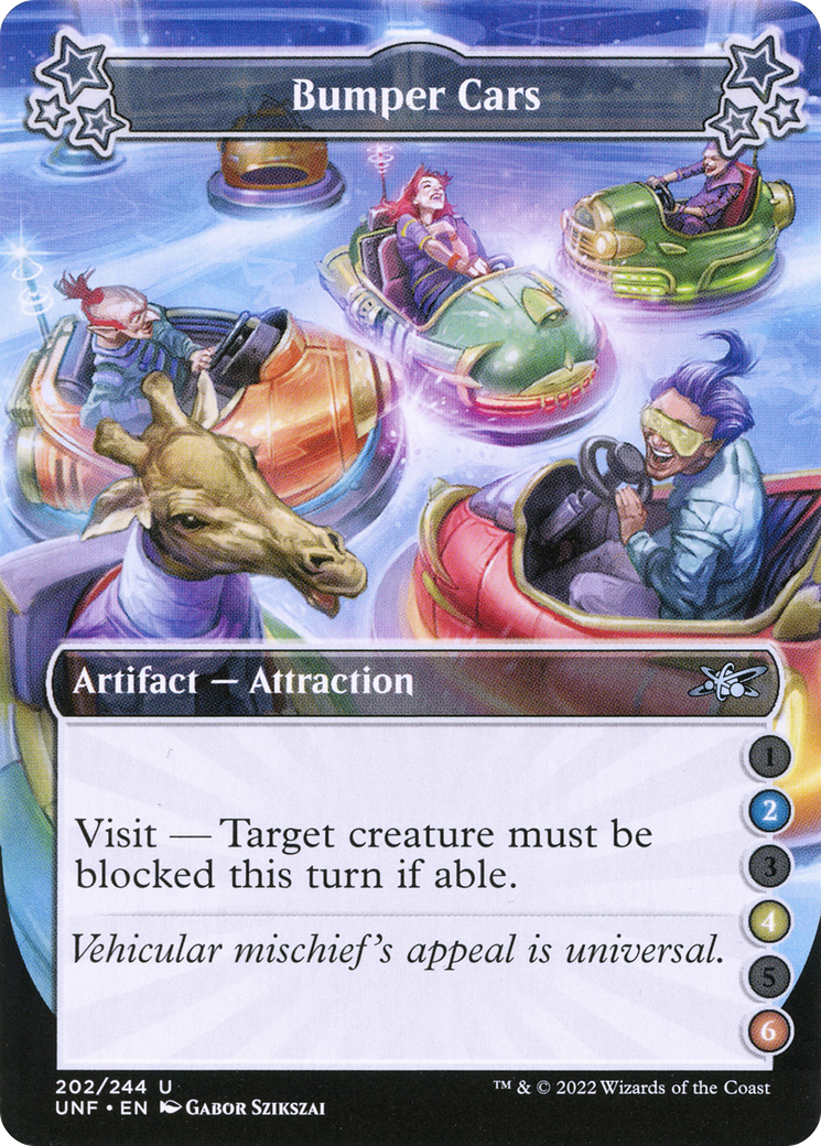 Bumper Cars (UNF-202B) - Unfinity Foil [Uncommon]