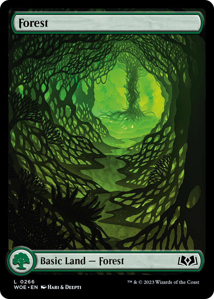 Forest (WOE-266) - Wilds of Eldraine: (Full Art) [Common]