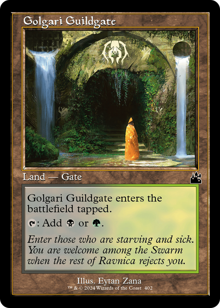 Golgari Guildgate (RVR-402) - Ravnica Remastered [Common]
