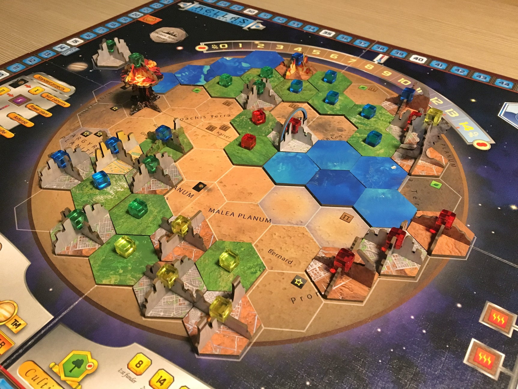 The Game Crafter - More 3D Cities and Greeneries for Terraforming Mars