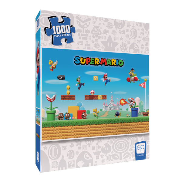Puzzle - USAopoly - Super Mario Mayhem (1000 Pieces)