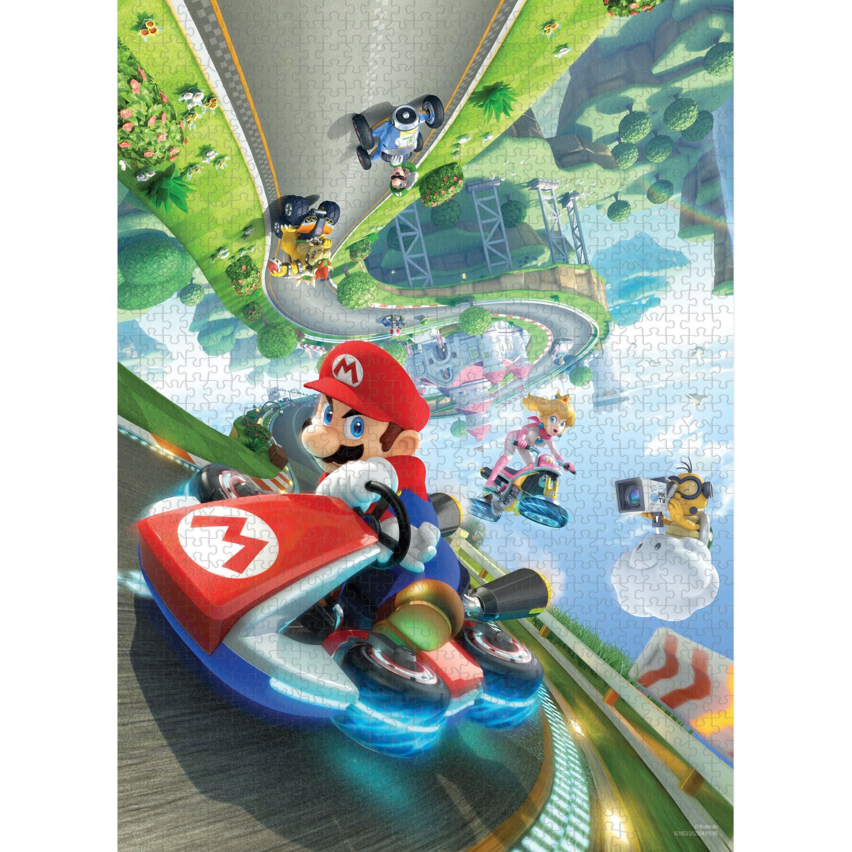 Puzzle - USAopoly - Mario Kart "Anti-Gravity" (1000 Pieces)