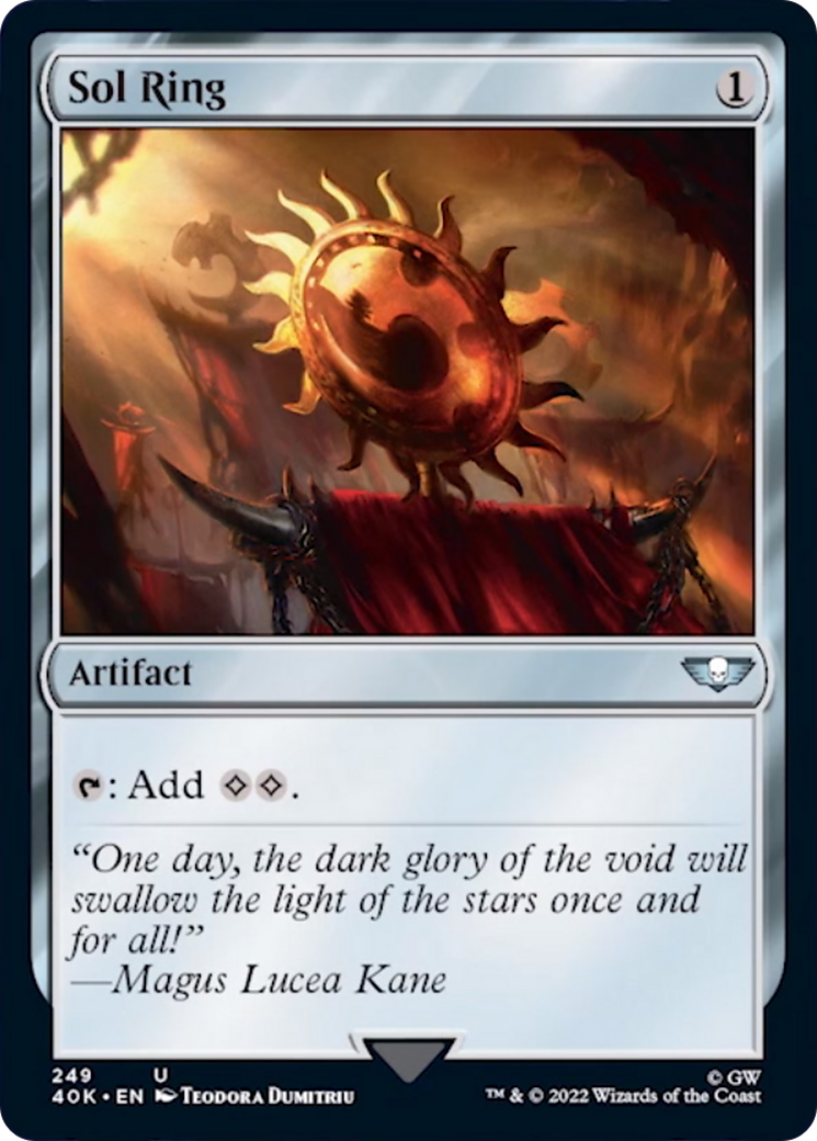 Sol Ring (40K-249) - Warhammer 40,000 Commander [Uncommon]