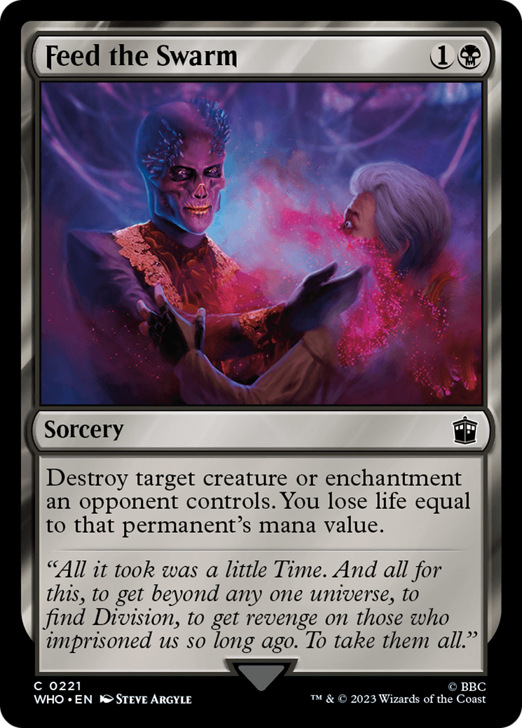 Feed the Swarm (WHO-221) - Doctor Who [Common]