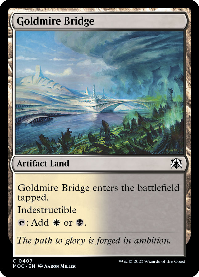 Goldmire Bridge (MOC-407) - March of the Machine Commander [Common]
