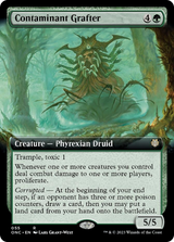 Contaminant Grafter (ONC-055) - Phyrexia: All Will Be One Commander: (Extended Art) [Rare]