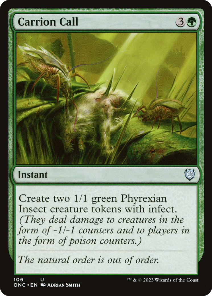 Carrion Call (ONC-106) - Phyrexia: All Will Be One Commander [Uncommon]