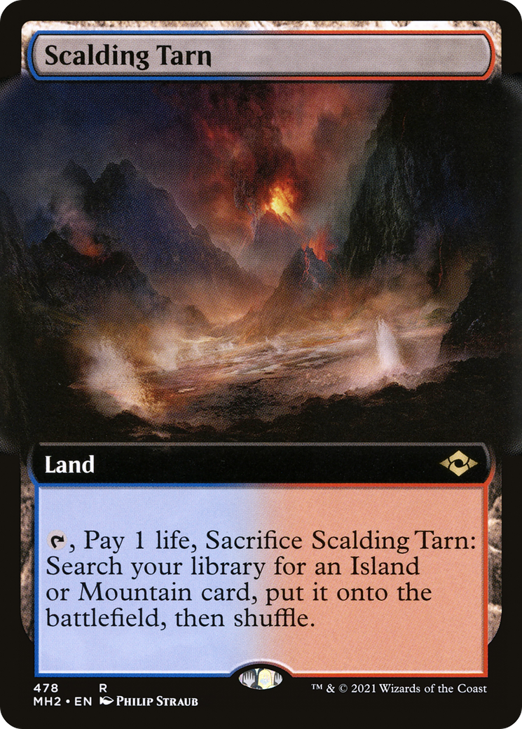 Scalding Tarn (MH2-478) - Modern Horizons 2: (Extended Art) Foil [Rare]