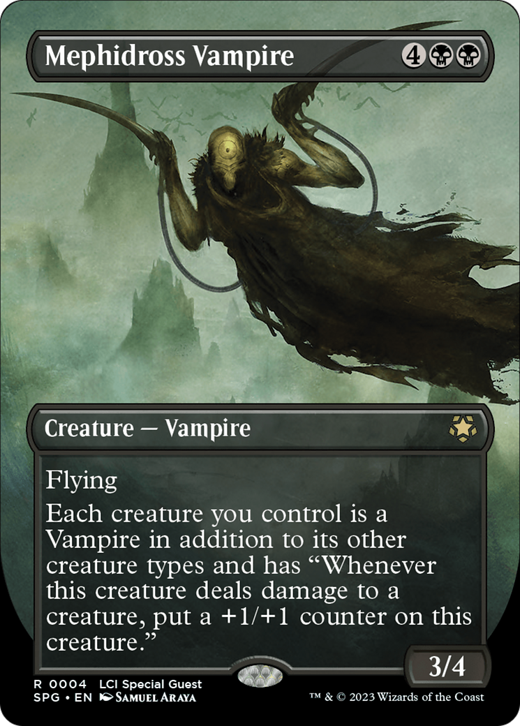 Mephidross Vampire (SPG-004) - Special Guests (Borderless) [Rare]