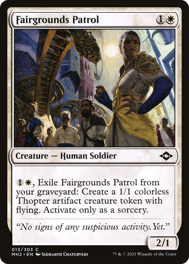 Fairgrounds Patrol (MH2-013) - Modern Horizons 2 [Common]
