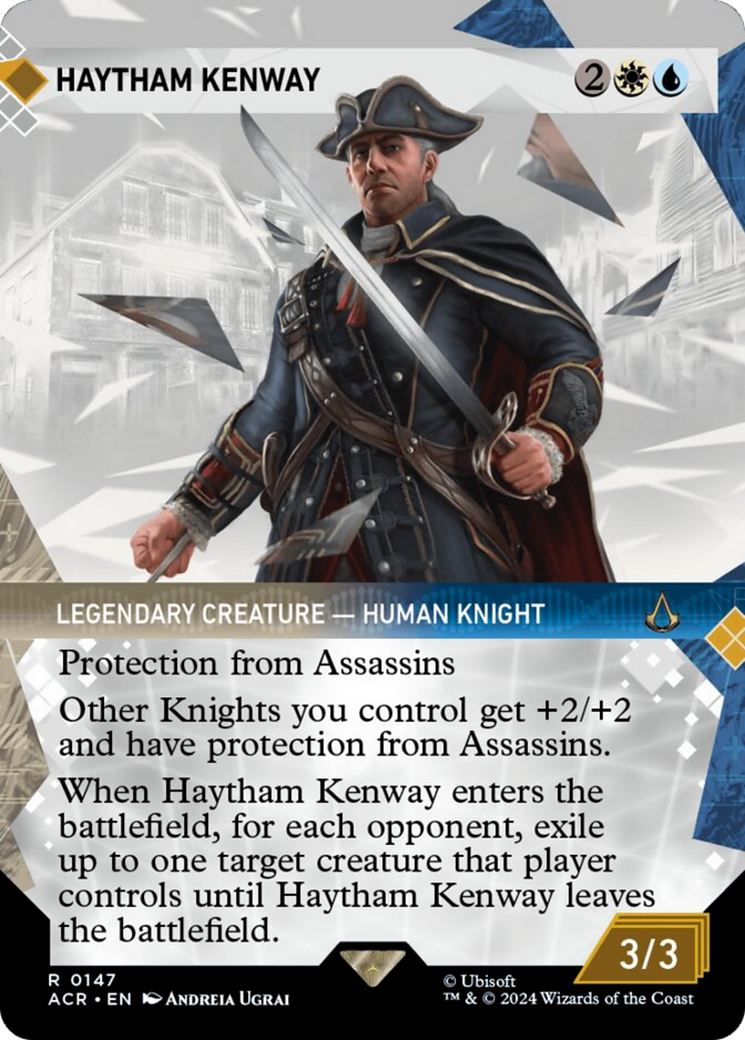 Haytham Kenway (ACR-147) - Assassin's Creed: (Showcase) (Borderless) [Rare]