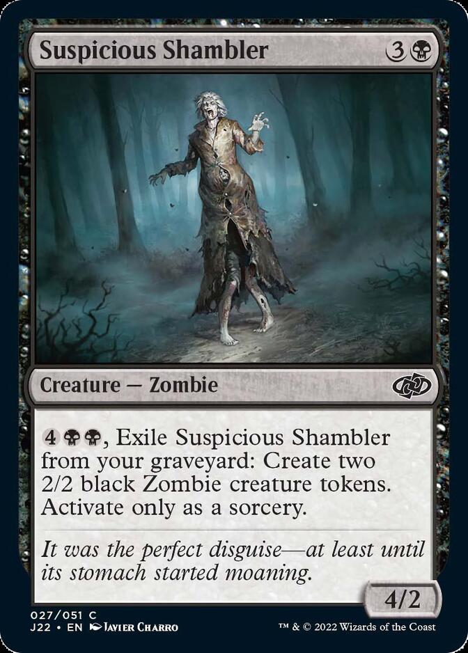 Suspicious Shambler (J22-027) - Jumpstart 2022 [Common]