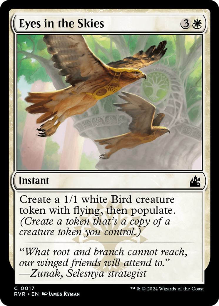 Eyes in the Skies (RVR-017) - Ravnica Remastered [Common]