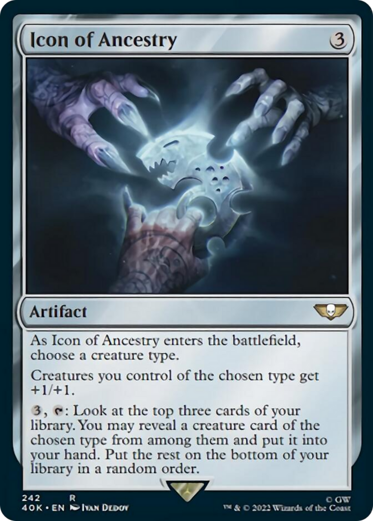 Icon of Ancestry (40K-242) - Warhammer 40,000 Commander [Rare]