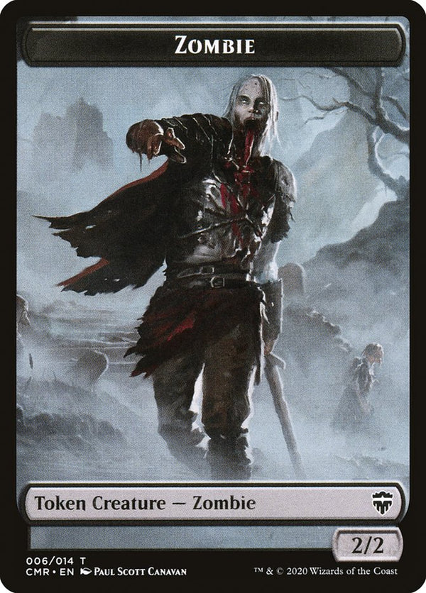 Zombie (TCMR-006) - Commander Legends Tokens [Common]