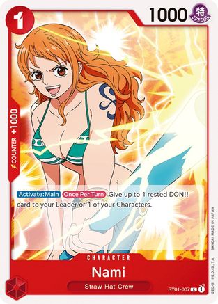 Nami (ST01-007) - Starter Deck 1: Straw Hat Crew  [Common]