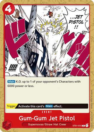 Gum-Gum Jet Pistol (ST01-015) - Starter Deck 1: Straw Hat Crew  [Common]
