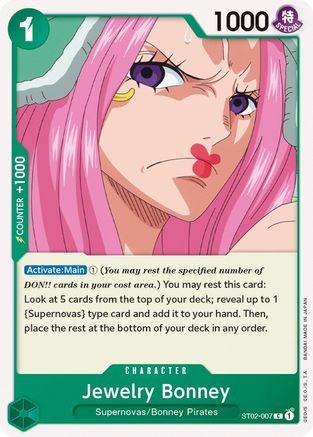 Jewelry Bonney (ST02-007) - Starter Deck 2: Worst Generation  [Common]