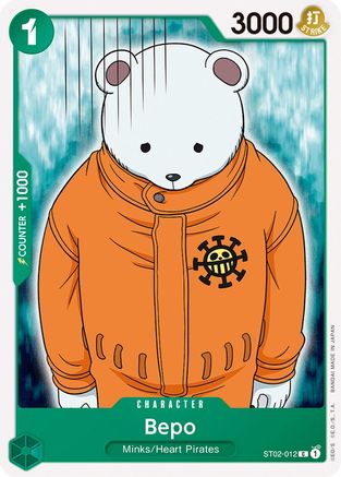 Bepo (ST02-012) - Starter Deck 2: Worst Generation  [Common]