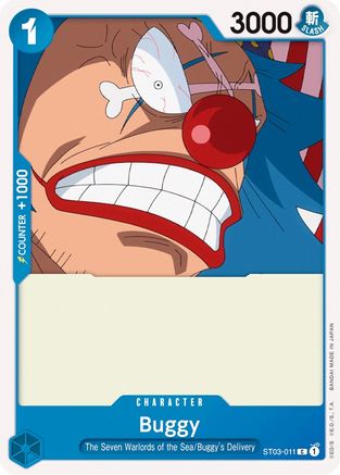 Buggy (ST03-011) - Starter Deck 3: The Seven Warlords of The Sea  [Common]