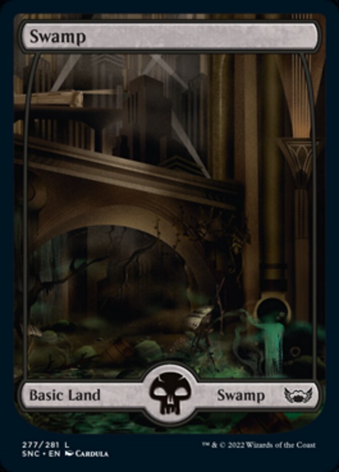 Swamp (SNC-277) - Streets of New Capenna: (Full Art) [Common]