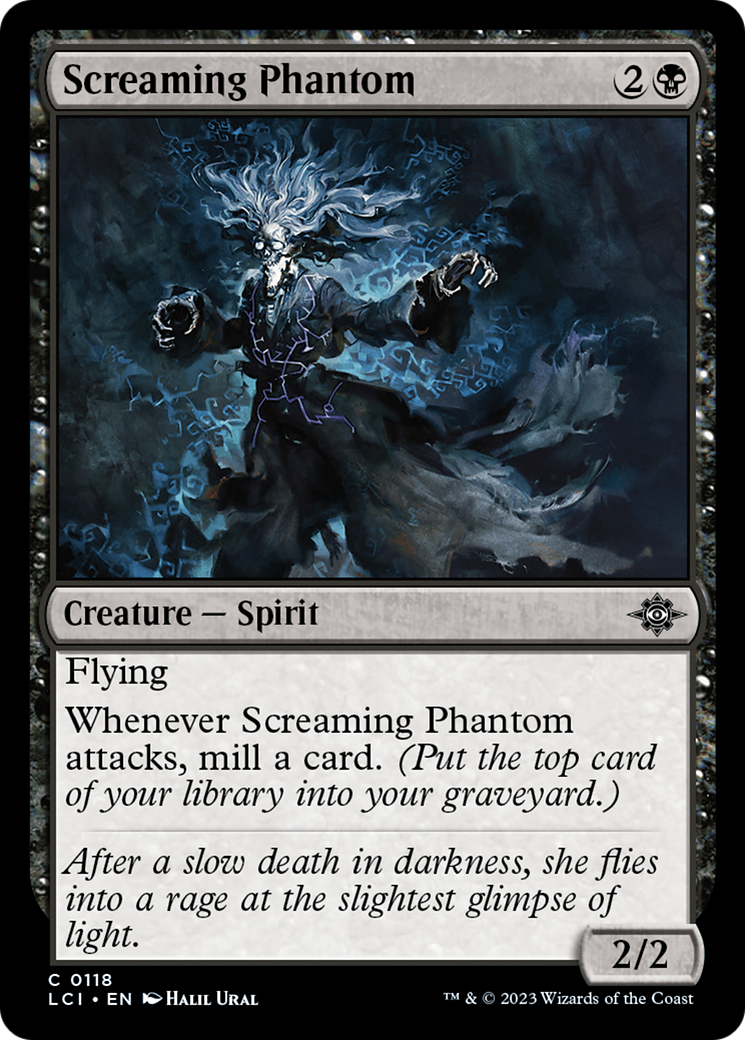 Screaming Phantom (LCI-118) - The Lost Caverns of Ixalan [Common]
