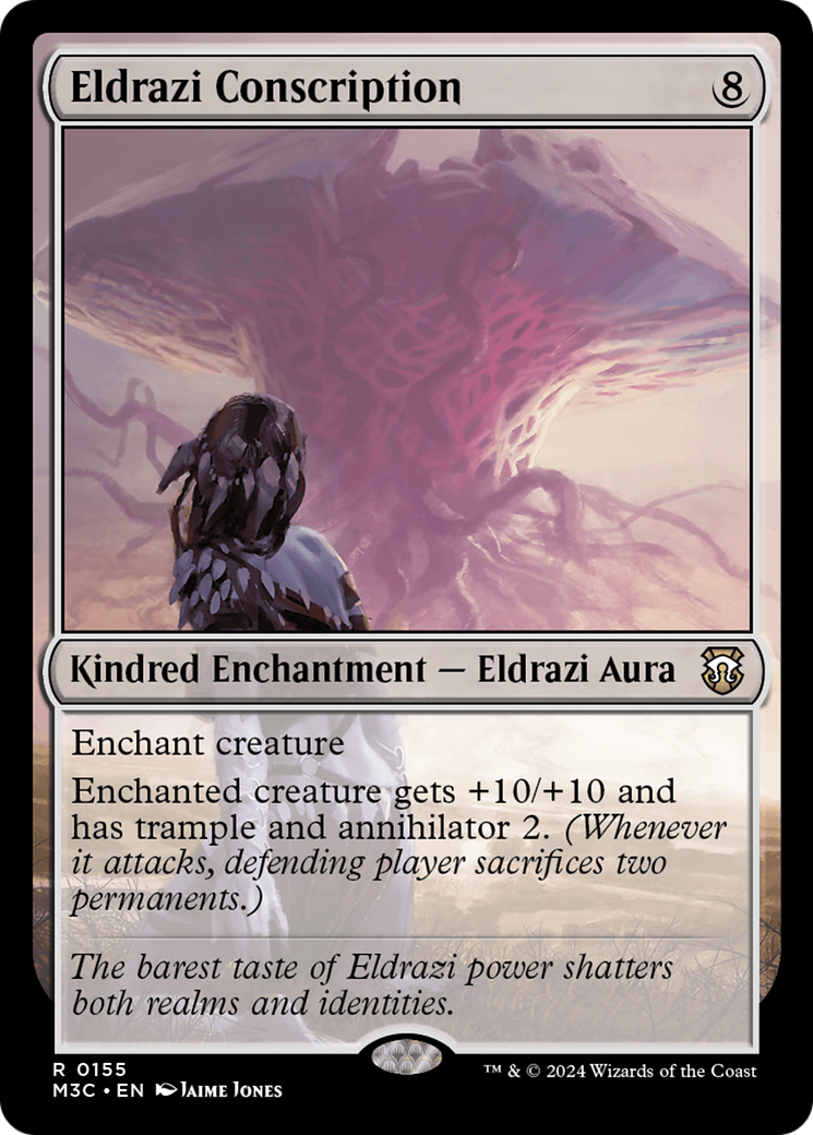 Eldrazi Conscription (M3C-155) - Modern Horizons 3 Commander Foil [Rare]