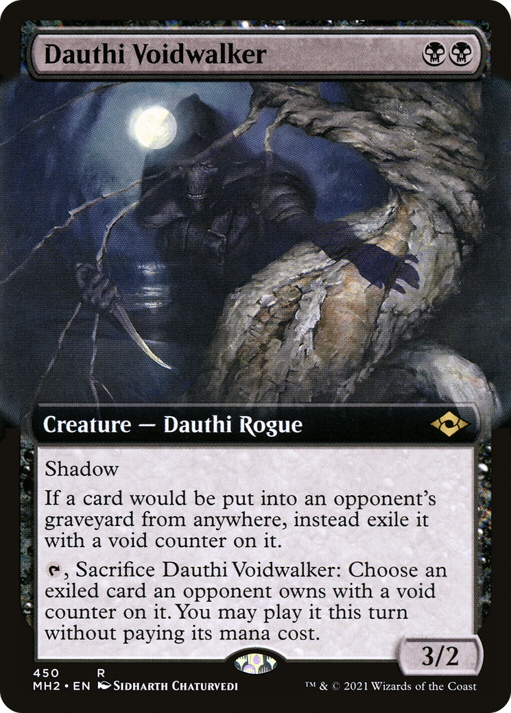 Dauthi Voidwalker (MH2-450) - Modern Horizons 2: (Extended Art) [Rare]
