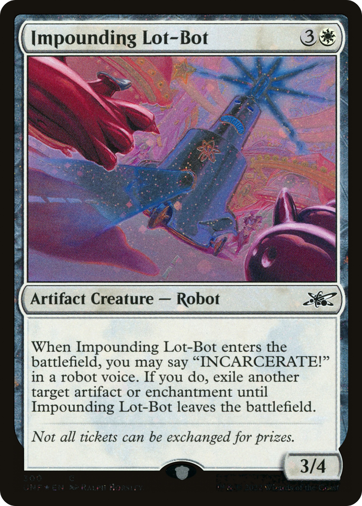 Impounding Lot-Bot (UNF-300) - Unfinity Galaxy Foil [Common]