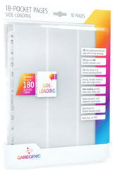 Gamegenic: Sideloading 18-Pocket Pages: White