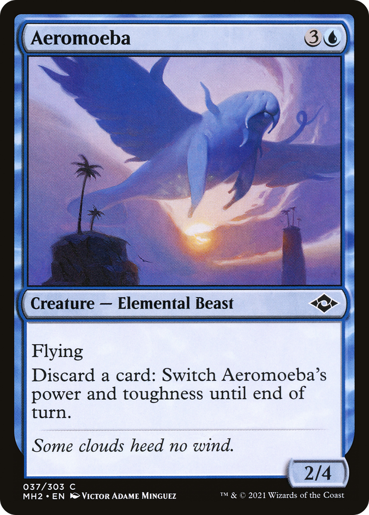 Aeromoeba (MH2-037) - Modern Horizons 2 Foil [Common]