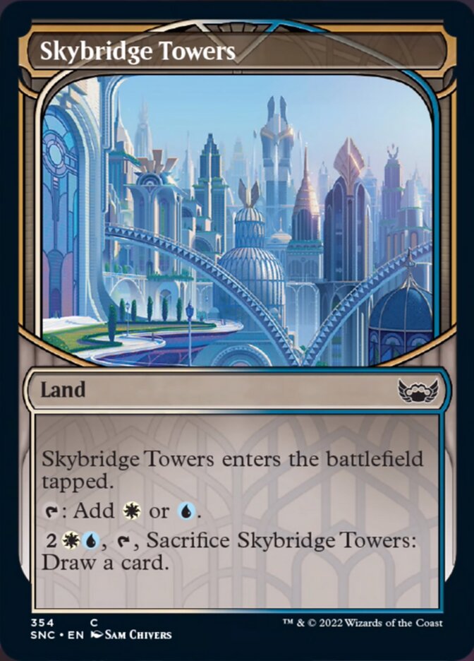 Skybridge Towers (SNC-354) - Streets of New Capenna: (Showcase) [Common]