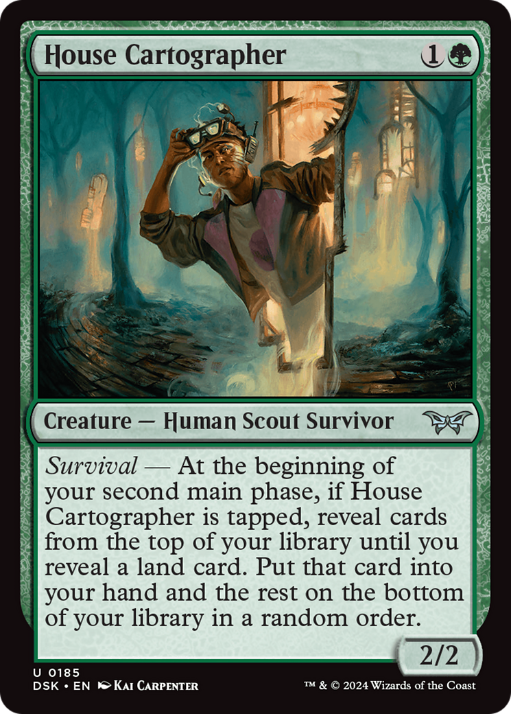 House Cartographer (DSK-185) - Duskmourn: House of Horror Foil [Uncommon]