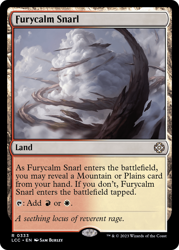 Furycalm Snarl (LCC-333) - The Lost Caverns of Ixalan Commander [Rare]