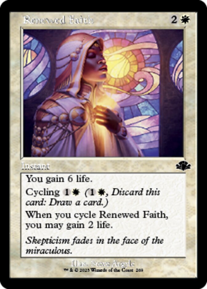 Renewed Faith (DMR-269) - Dominaria Remastered [Common]