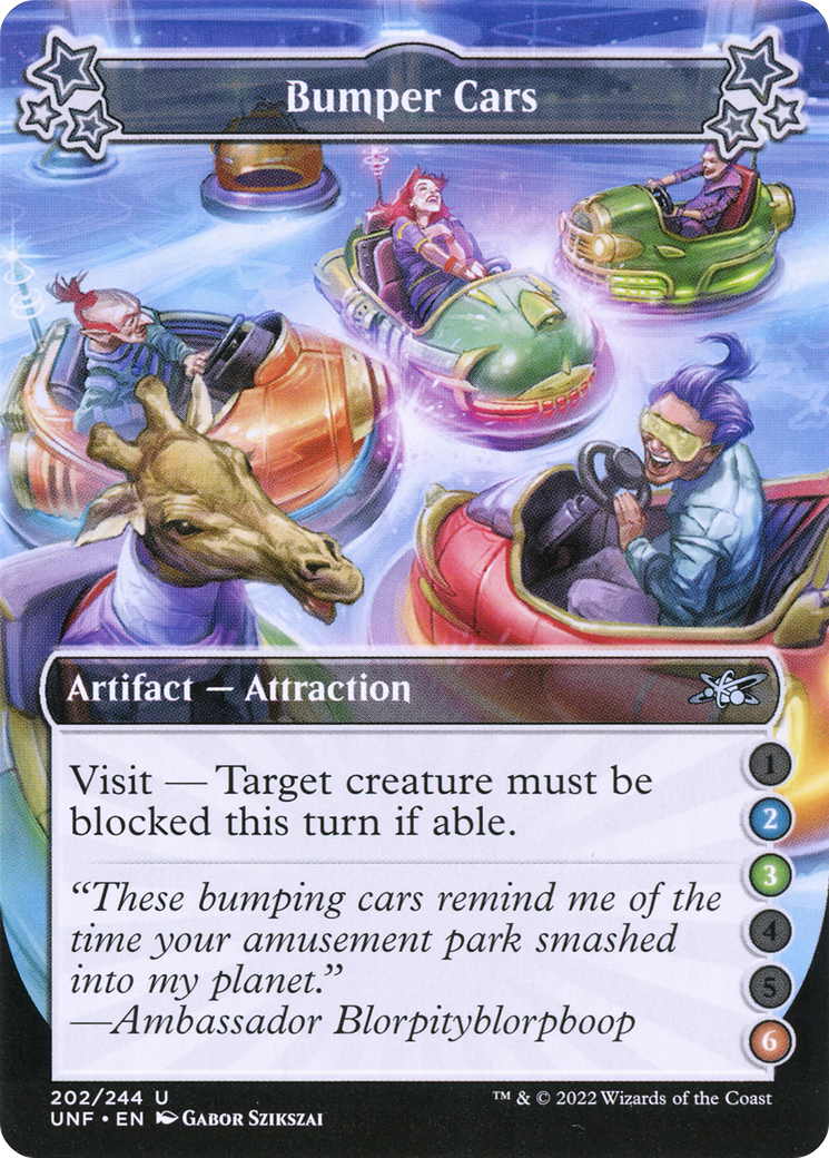 Bumper Cars (UNF-202A) - Unfinity Foil [Uncommon]