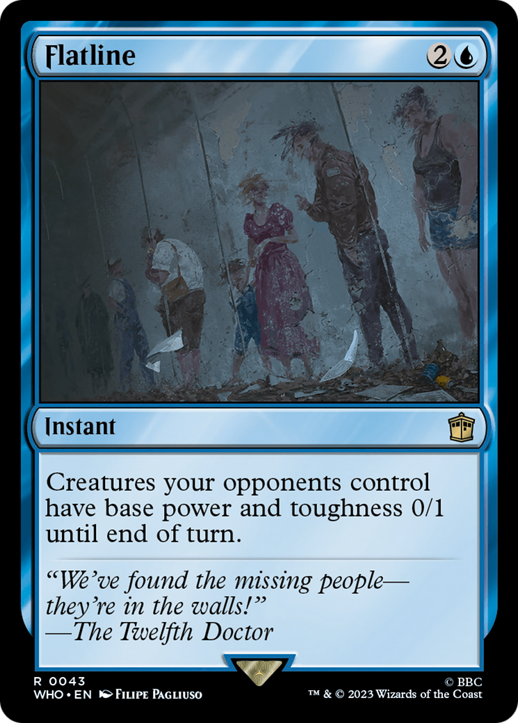 Flatline (WHO-043) - Doctor Who [Rare]