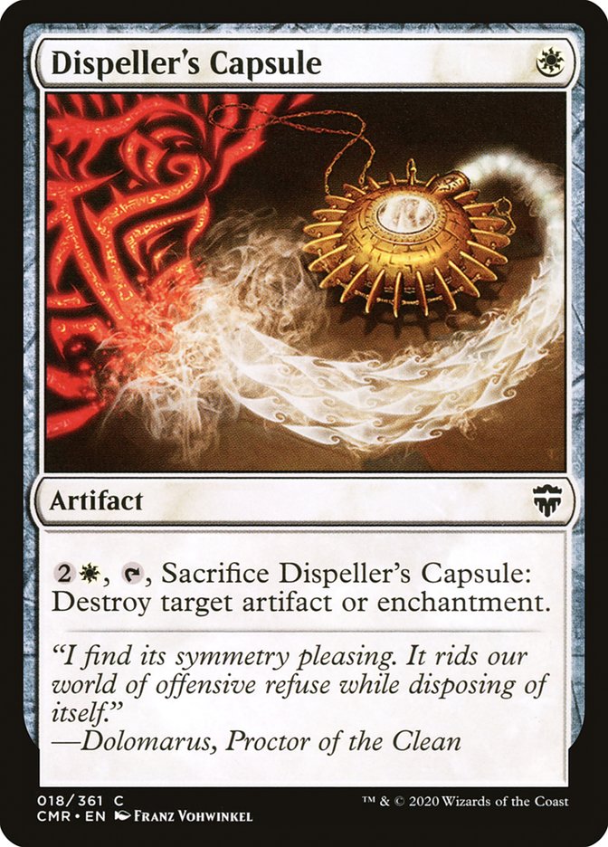 Dispeller's Capsule (CMR-018) - Commander Legends [Common]