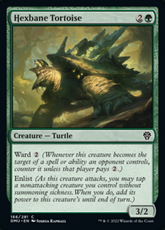 Hexbane Tortoise (DMU-166) - Dominaria United [Common]