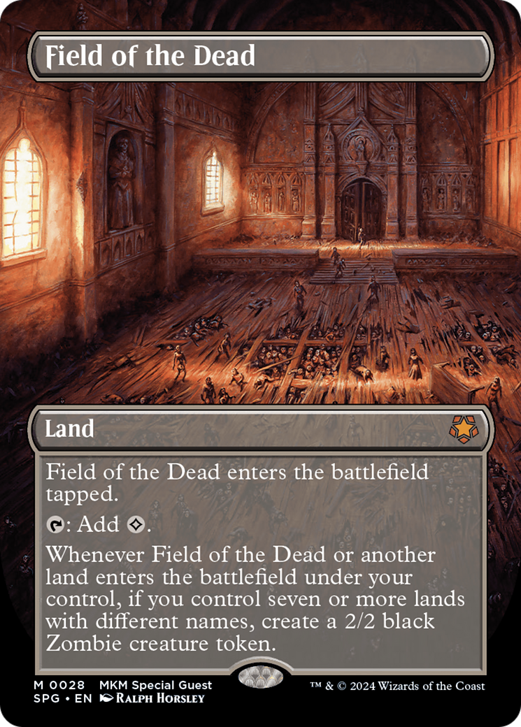 Field of the Dead (SPG-028) - Special Guests (Borderless) [Mythic]