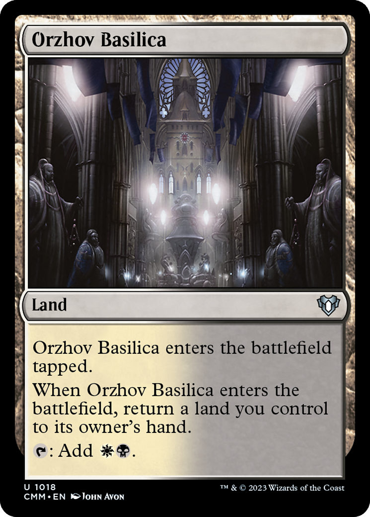 Orzhov Basilica (CMM-1018) - Commander Masters [Uncommon]