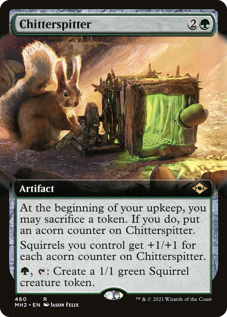 Chitterspitter (MH2-460) - Modern Horizons 2: (Extended Art) [Rare]